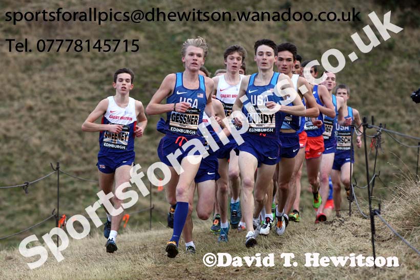 Junior mens Great Edinburgh Cross Country, 2017 Great Edinburgh Cross Country. Photo: David T. Hewitson/Sports for All PIcs